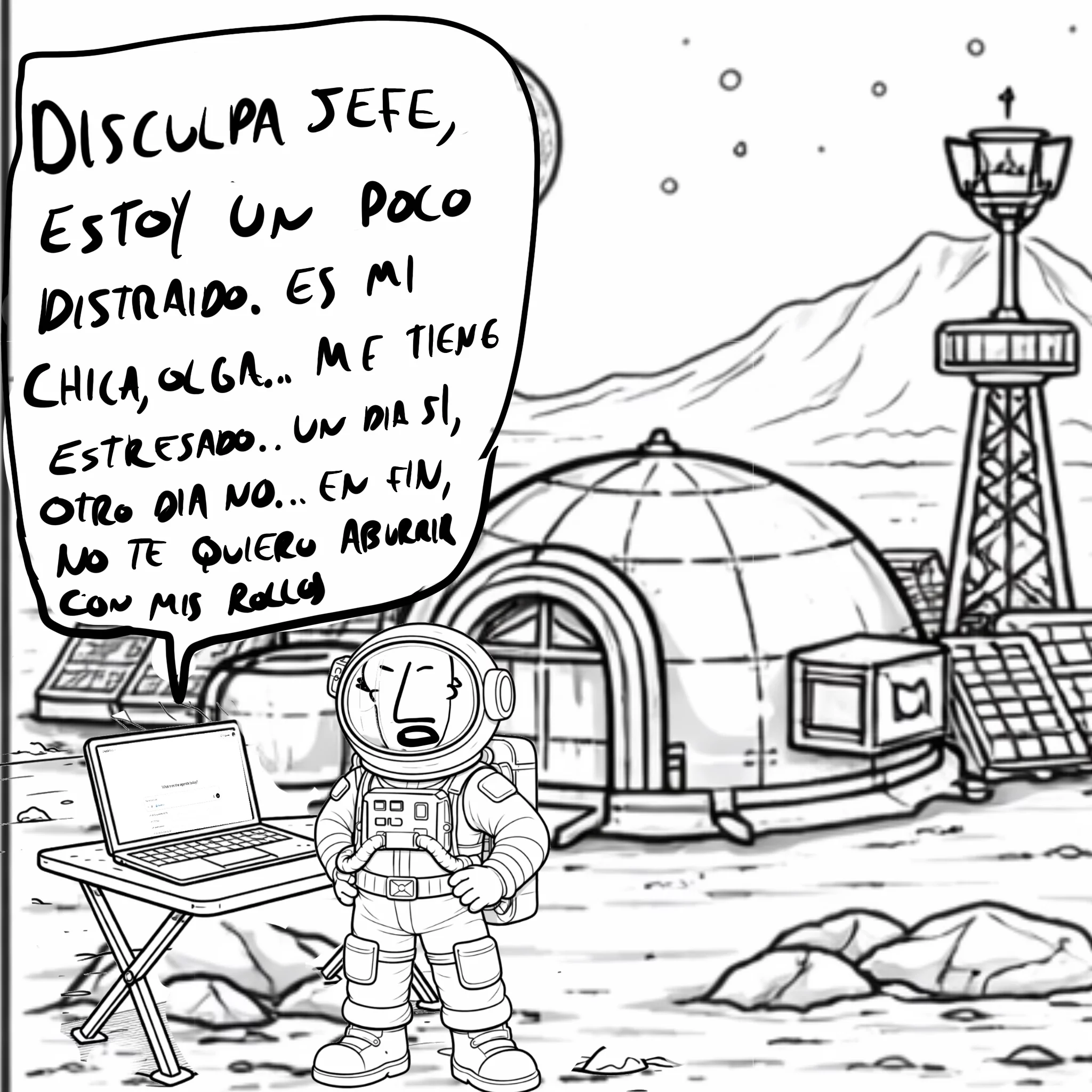 me voy a marte
